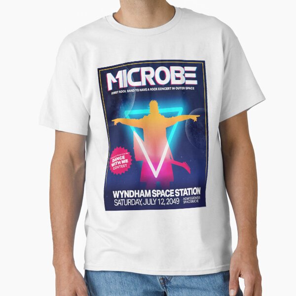 Item preview, Microbe- Space Rock Concert Poster designed and sold by Amire Designs.