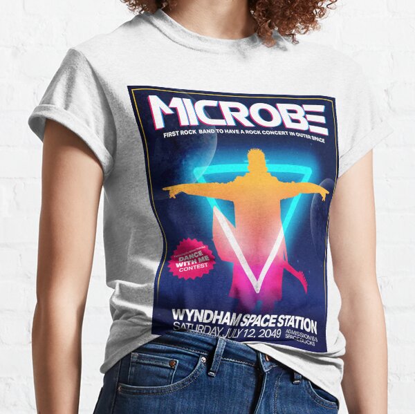 Microbe- Space Rock Concert Poster Classic T-Shirt