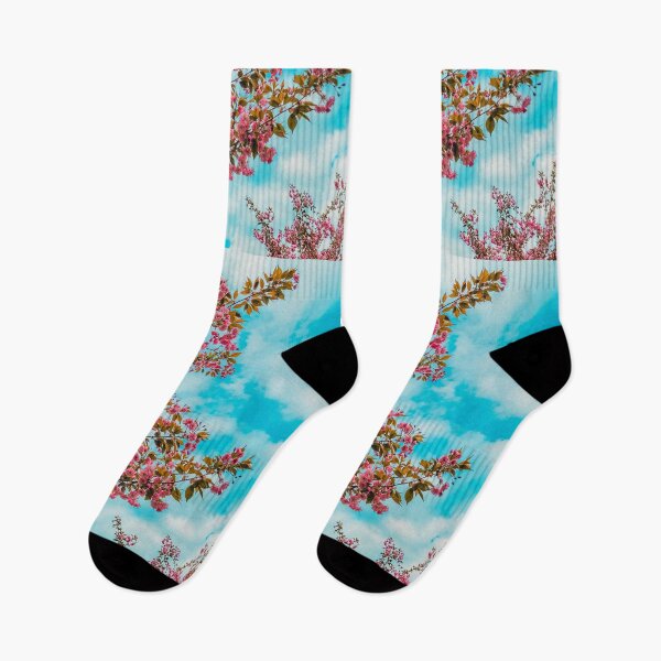Item preview, Pink flowers on the sky designed and sold by andjvska.