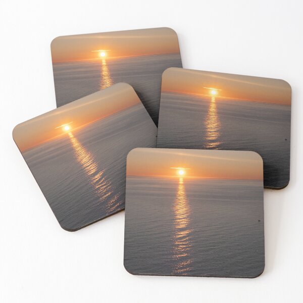 Item preview, Wonderful landscapes in Norway. Nord-Norge. Beautiful scenery of a midnight sun sunset at Nordkapp (Cape North). Boat and globe on a cliff. Rippled sea and clear orange sky. (vertical) designed and sold by Maurizio Fabbroni.