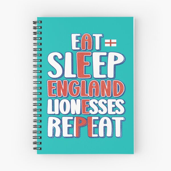 Item preview, Eat Sleep England Lionesses Repeat     designed and sold by TeelightfulCo.
