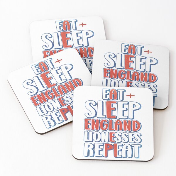Item preview, Eat Sleep England Lionesses Repeat     designed and sold by TeelightfulCo.