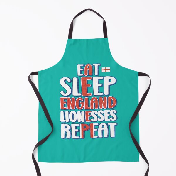 Item preview, Eat Sleep England Lionesses Repeat designed and sold by TeelightfulCo.