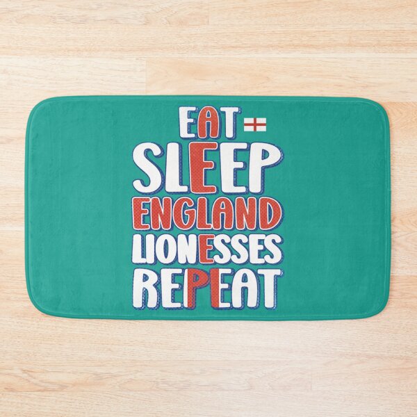 Item preview, Eat Sleep England Lionesses Repeat     designed and sold by TeelightfulCo.
