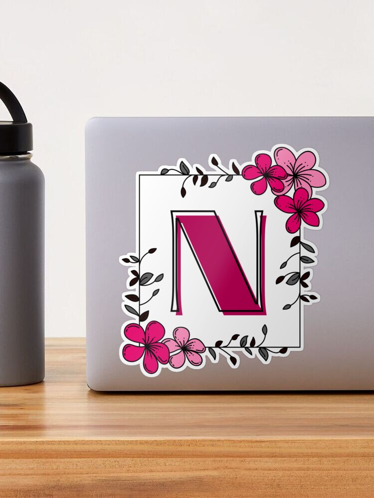 Name Anita with pink flower Sticker for Sale by Anita Strifler