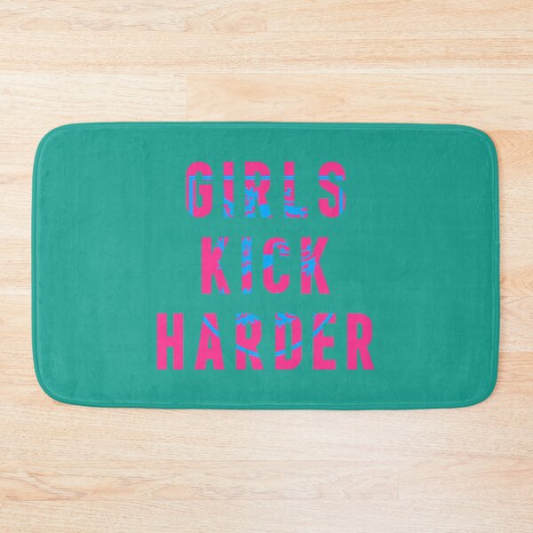 Item preview, England Heraldic Three Lions Girls Kick Harder Football     designed and sold by TeelightfulCo.