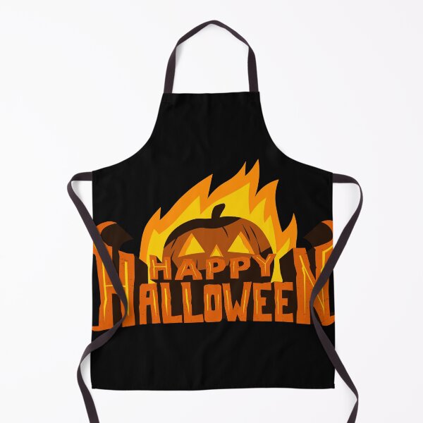 Item preview, Happy Halloween Flaming Pumpkin designed and sold by Mark Cannon.