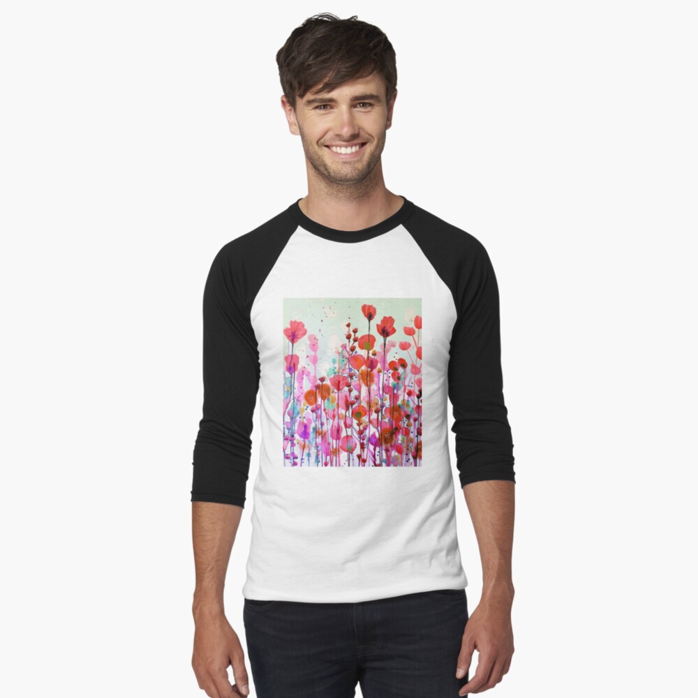 Item preview, Baseball ¾ Sleeve T-Shirt designed and sold by Stevenobinsun.