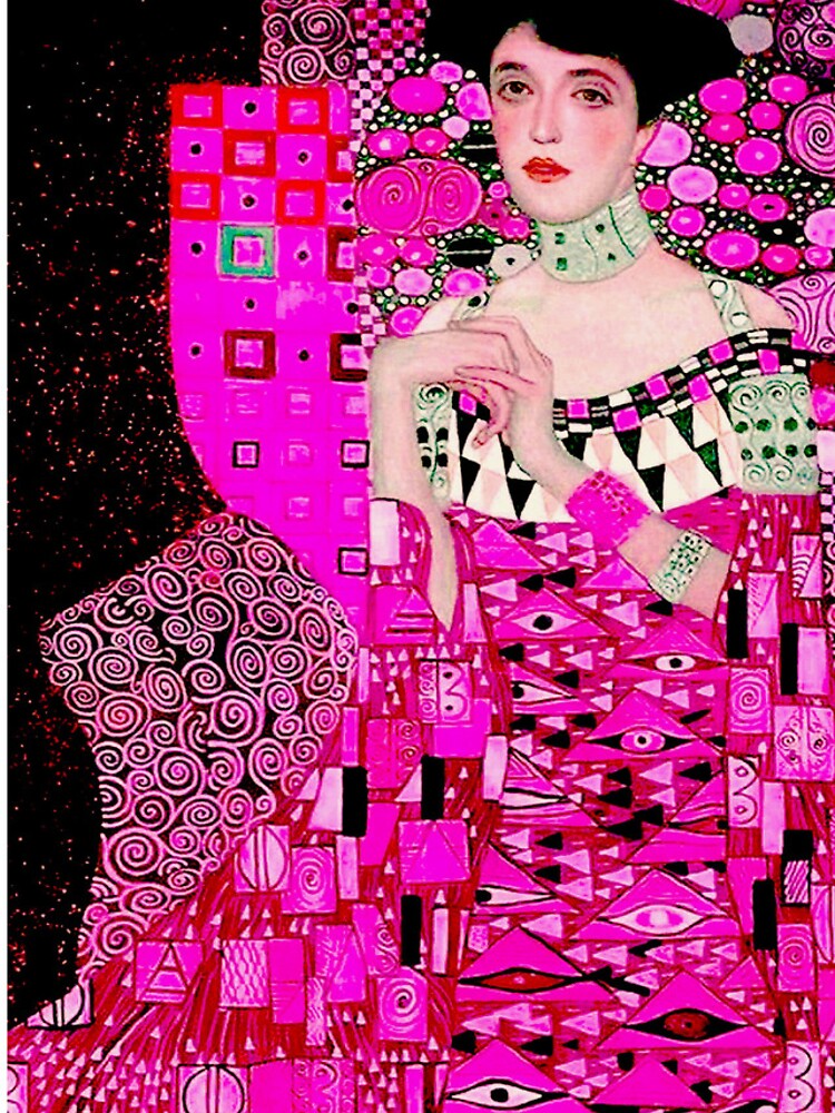 klimt Vintage 1906 Adele Bloch Bauer Portrait Print