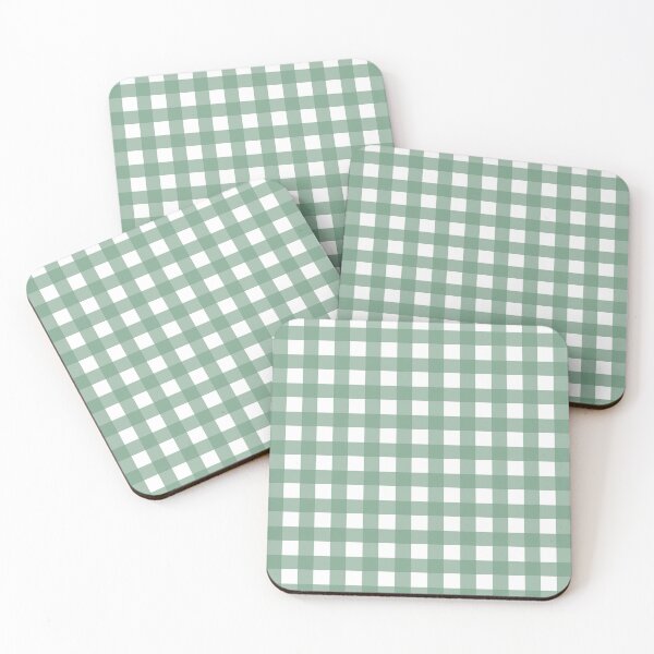 Item preview, Gingham Green designed and sold by gabriellejean.