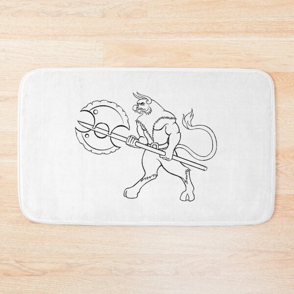Item preview, Minotaur designed and sold by BeccaDoodles.