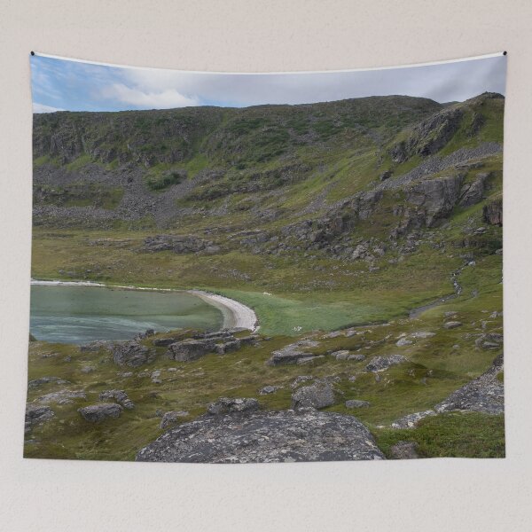 Item preview, Wonderful landscapes in Norway. Nord-Norge. Beautiful scenery of Masoy coastline at Havoysund in the Troms og Finnmark. designed and sold by Maurizio Fabbroni.