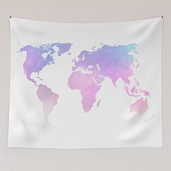 Item preview, Pastel Galaxy Map designed and sold by KayArtandPencil.