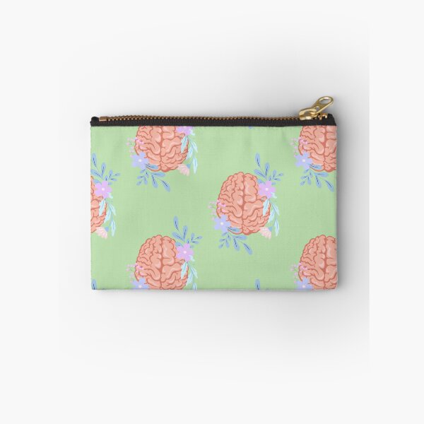 Item preview, Human brain with colorful flowers  designed and sold by Preslava Genova.