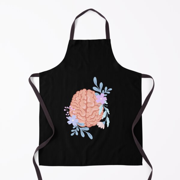 Item preview, Human brain with colorful flowers  designed and sold by Preslava Genova.