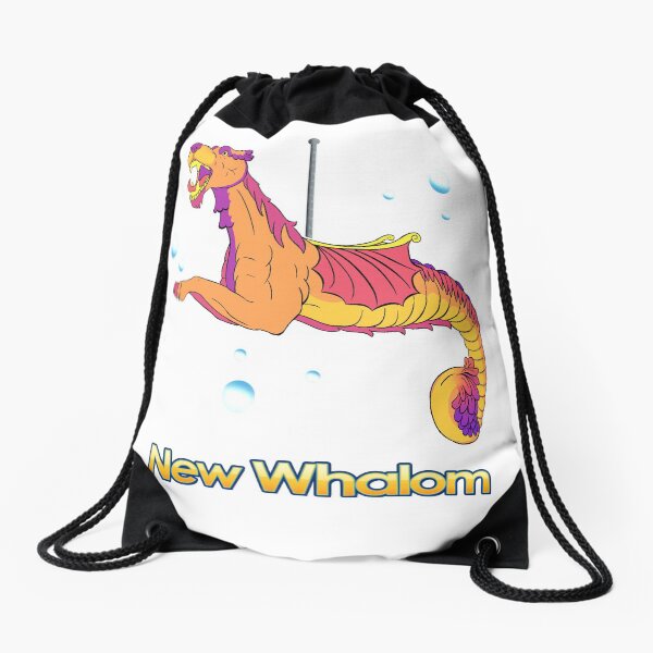 Sea Dragon (Sunset) Drawstring Bag
