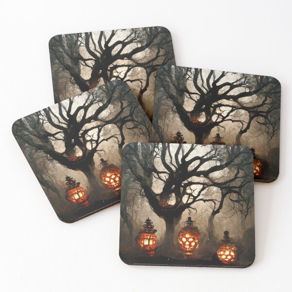 Item preview, Halloween Trees designed and sold by DeeaNova.