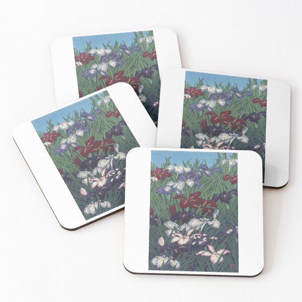 Item preview,  Kawase Hasui  Iris Flowers designed and sold by TeeARTHY.