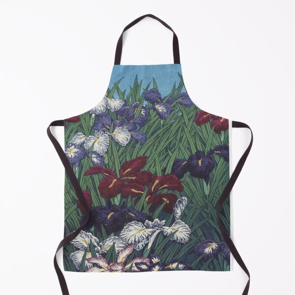 Item preview, Kawase Hasui Iris Flowers designed and sold by TeeARTHY.