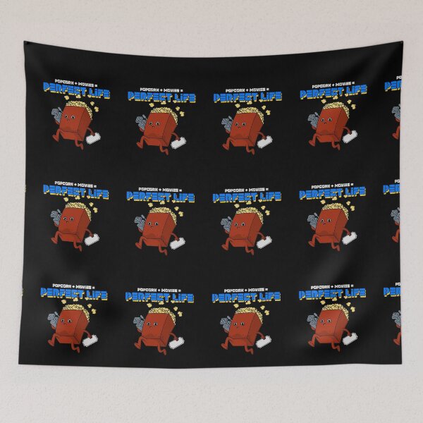 Item preview, POPCORN + MOVIES = PERFECT LIFE designed and sold by MJ96-PRO.