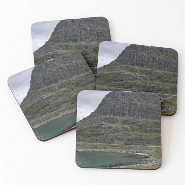 Item preview, Wonderful landscapes in Norway. Nord-Norge. Beautiful scenery of Masoy coastline at Havoysund in the Troms og Finnmark. Cloudy day.  (vertical) designed and sold by Maurizio Fabbroni.