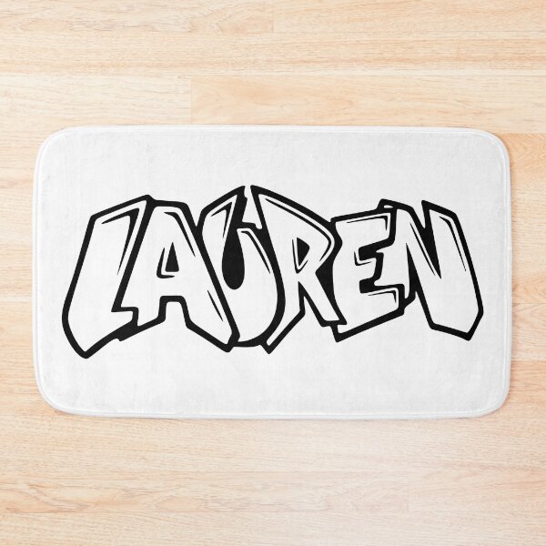 Item preview, Lauren - Graffiti Name Design designed and sold by NameThatShirt.