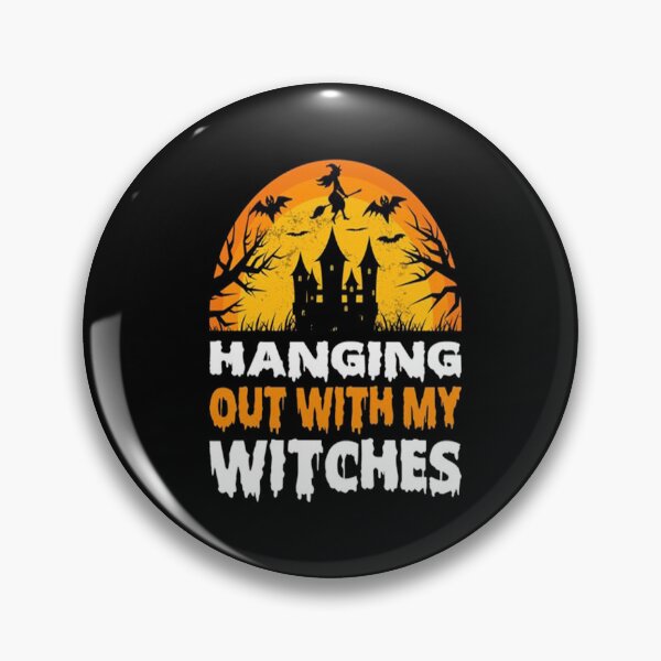 Item preview, Hanging Out With My Witches Halloween designed and sold by VitezCrni.
