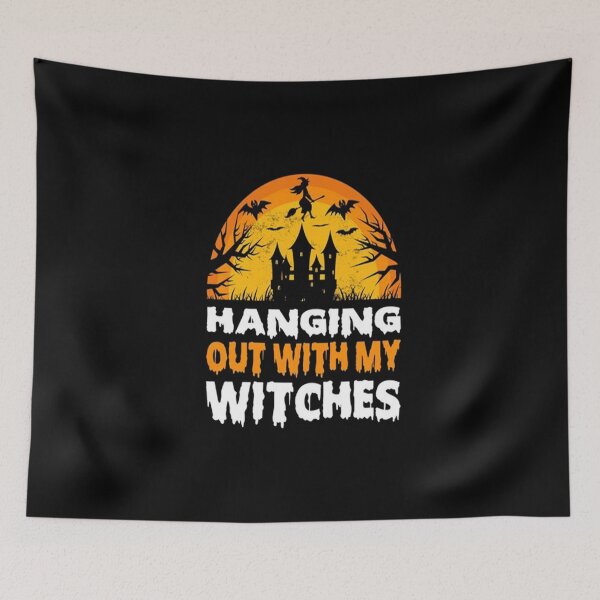 Item preview, Hanging Out With My Witches Halloween designed and sold by VitezCrni.