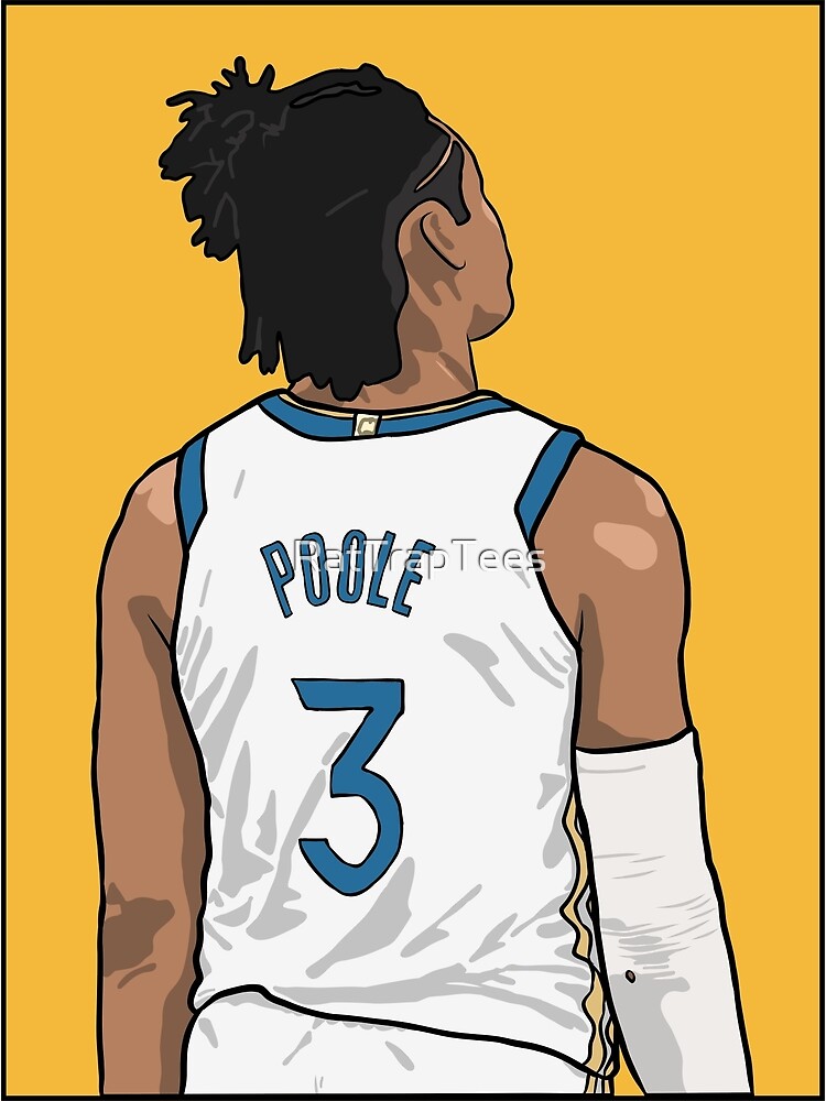 Jordan Poole Back-To Poster for Sale by RatTrapTees