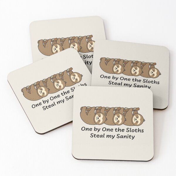 Item preview, One by One the Sloths Steal my Sanity designed and sold by ironydesigns.