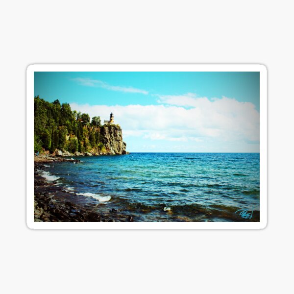 "split rock" Sticker