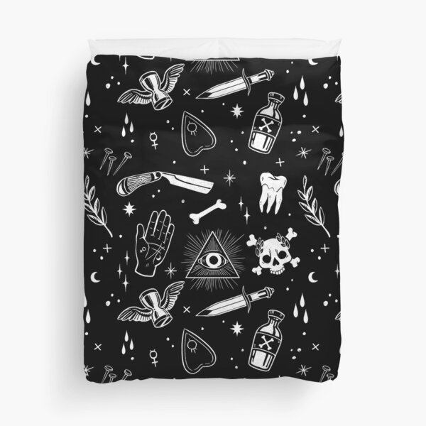 A Few Macabre Things Duvet Cover