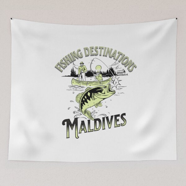 Item preview, Maldives Fishing destinations designed and sold by bivetTshirt.
