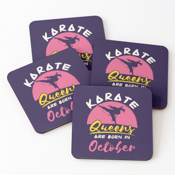 Item preview, Karate Queens Are Born in October Birthday designed and sold by jaygo.