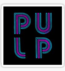 Pulp - Neon Logo Sticker