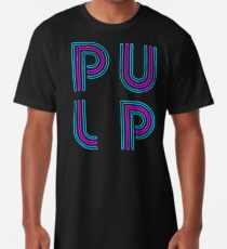 Camiseta larga Pulp - Logotipo de neón
