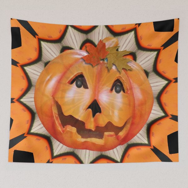Artikelvorschau, Lächelndes Jackolantern-Muster entworfen und verkauft von kristalcurt.