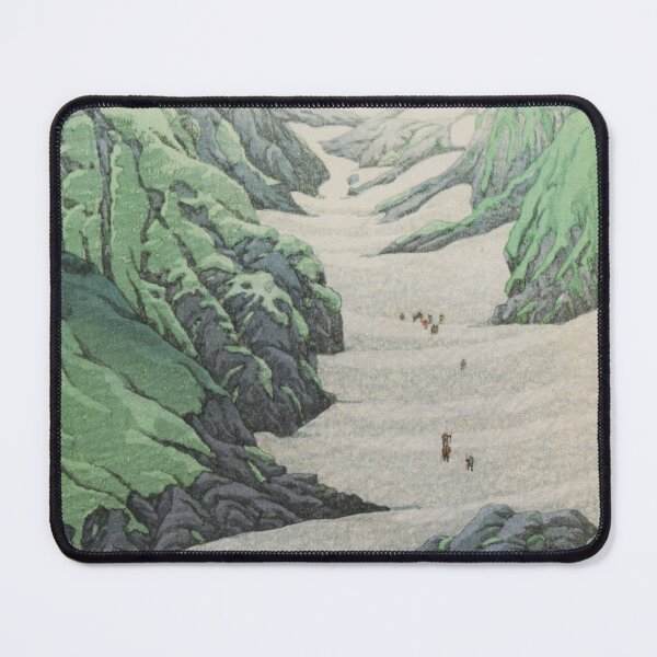 Item preview, Kawase Hasui Snow valley of Mount Hakuba designed and sold by TeeARTHY.