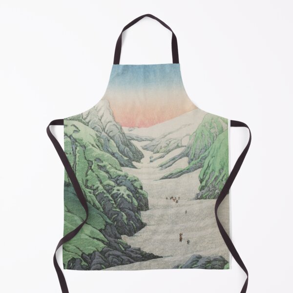 Item preview, Kawase Hasui Snow valley of Mount Hakuba designed and sold by TeeARTHY.