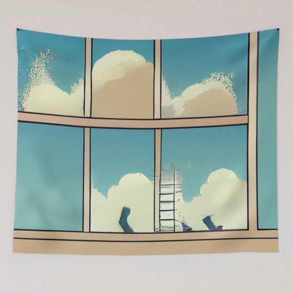 Item preview, Window cleaner | Comics style designed and sold by ComicsFactory.
