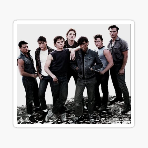 "the outsiders" Sticker for Sale by kyliexnicole | Redbubble