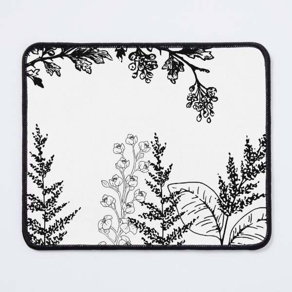 Item preview, flower vegetal white version designed and sold by sheepsterandco.