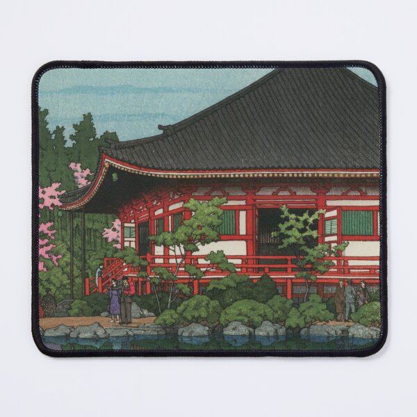 Item preview,  Kawase Hasui  Daigo Denpoin Japanese Woodblock Print Vintage East Asian Art designed and sold by TeeARTHY.