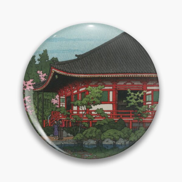 Item preview,  Kawase Hasui  Daigo Denpoin Japanese Woodblock Print Vintage East Asian Art designed and sold by TeeARTHY.