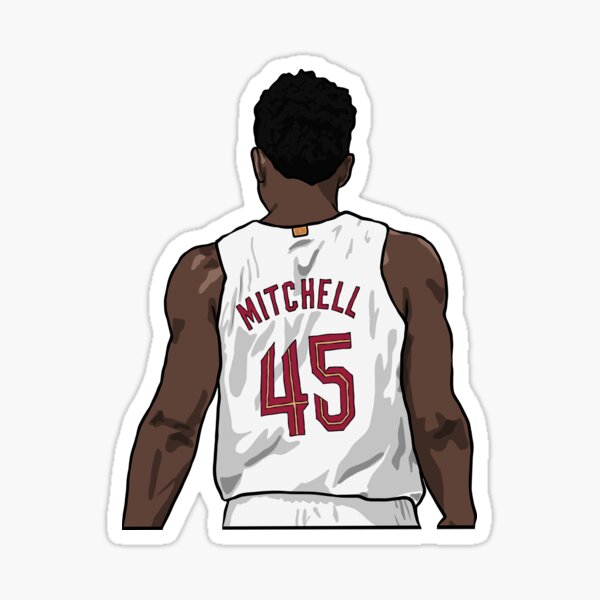 Nike NBA Utah Jazz ROY Donovan Mitchell #45 Name & Number Dri