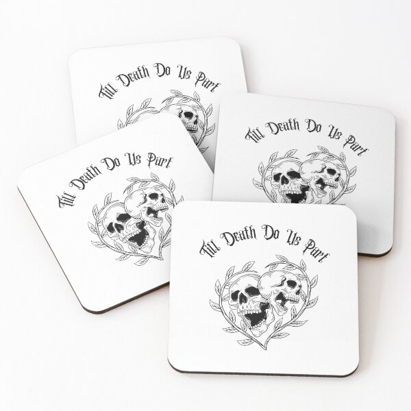 Item preview, Till death do us part  goth wedding  designed and sold by VirtuStore.