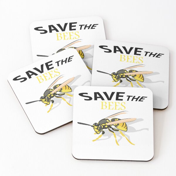 Item preview,  Save the bees shits, save the bees phone cases, save the bees hats, save the bees shower curtain, save the bees backpack  designed and sold by Poussyarts.