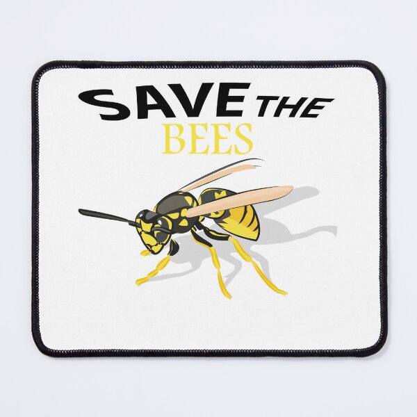 Item preview, Save the bees shits, save the bees phone cases, save the bees hats, save the bees shower curtain, save the bees backpack designed and sold by Poussyarts.