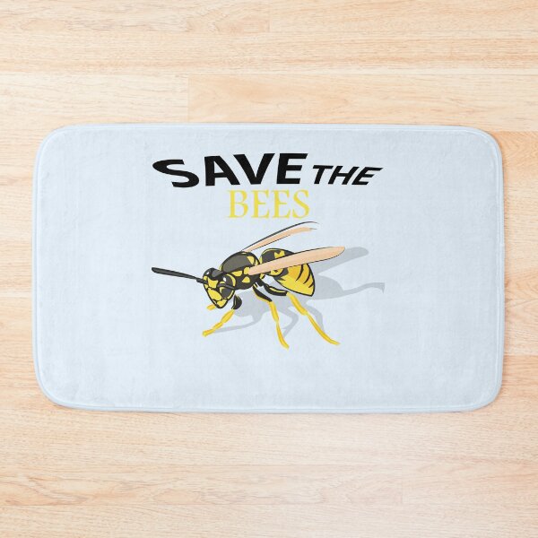 Item preview,  Save the bees shits, save the bees phone cases, save the bees hats, save the bees shower curtain, save the bees backpack  designed and sold by Poussyarts.