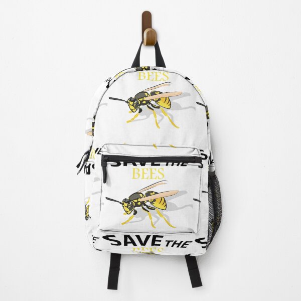 Item preview, Save the bees shits, save the bees phone cases, save the bees hats, save the bees shower curtain, save the bees backpack designed and sold by Poussyarts.